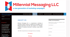 Desktop Screenshot of millennialmessaging.com