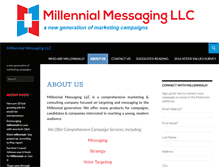 Tablet Screenshot of millennialmessaging.com